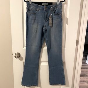 Wit and wisdom, light wash flare, jeans, size 8